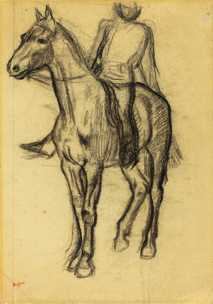  Degas - Horse and Rider, c. 1878